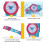 Children Waterproof Cartoon Watch Snowflake Pattern Wrist Watch Time Recognition ToolSnowflake Pattern 4