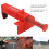 2PCs Brick Liner Plumber Tools Leveling Measuring Tool Hardware Accessory Red PlasticRed Brickwork Line Puller 13