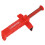 2PCs Brick Liner Plumber Tools Leveling Measuring Tool Hardware Accessory Red PlasticRed Brickwork Line Puller 8