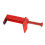 2PCs Brick Liner Plumber Tools Leveling Measuring Tool Hardware Accessory Red PlasticRed Brickwork Line Puller 1