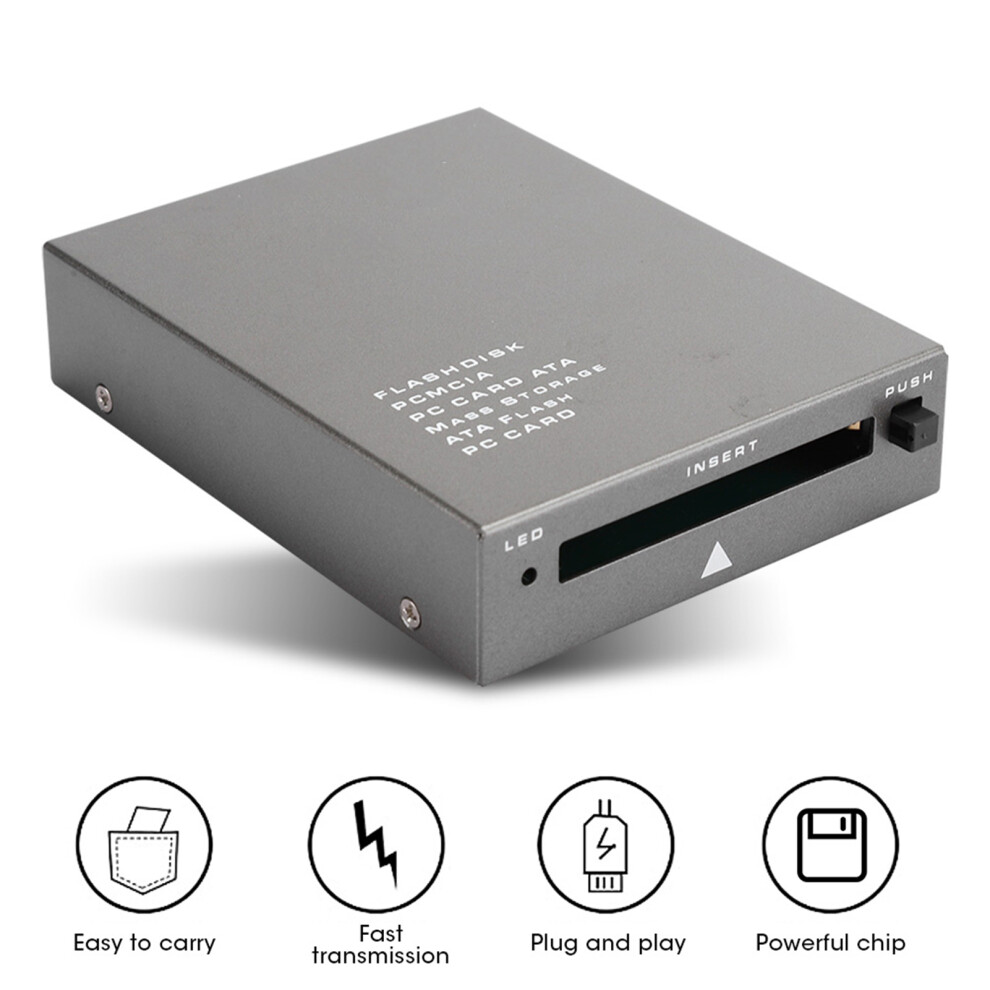 Usb2.0 To Pc Ata Flash Memory Card Reader Plug And Play Adapter For Pc Computer 9411323686870