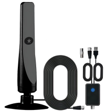 Antena, Antenna, TV Antenna, Suction Cup TV Antenna Plug Play