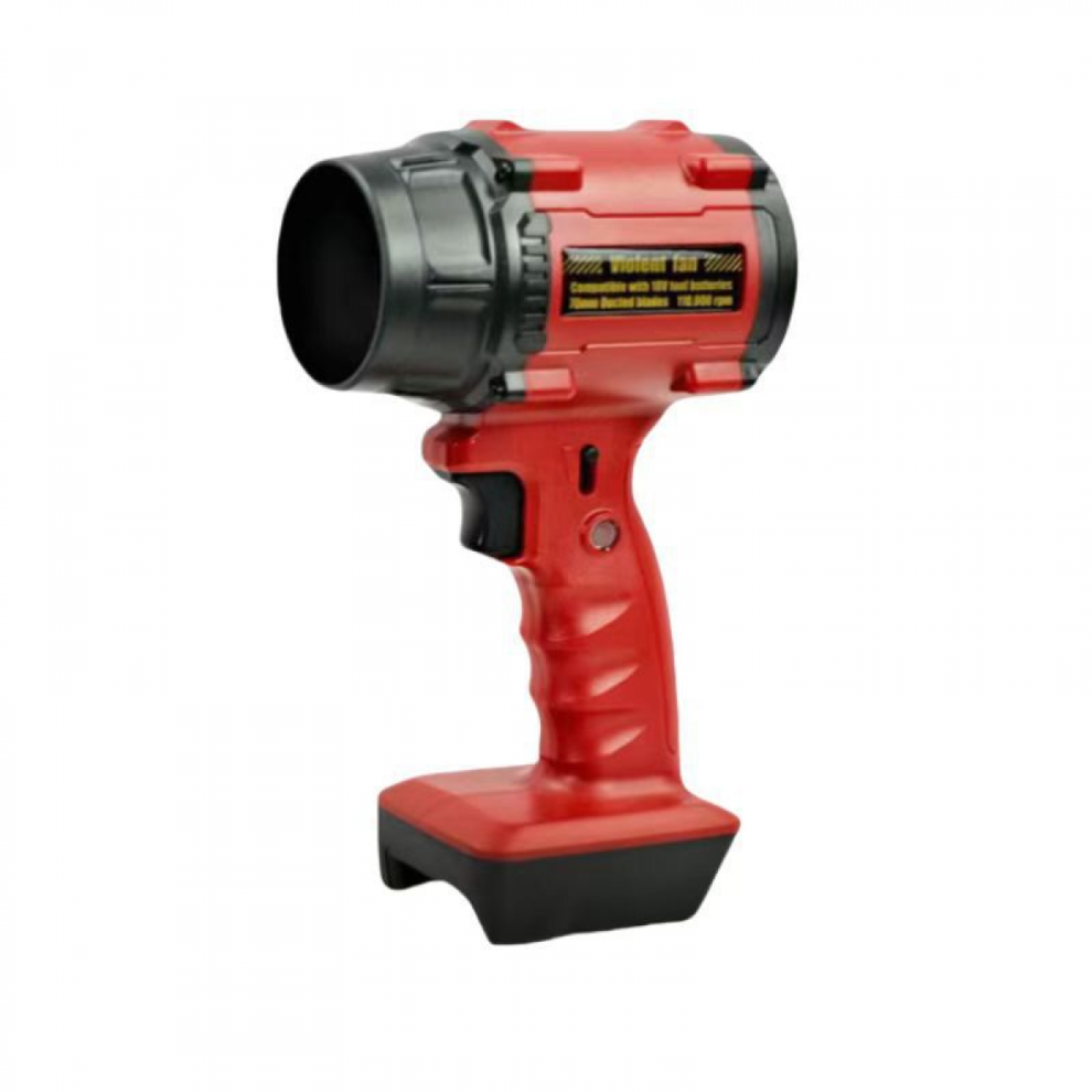 Compatible witch Milwaukee 18V Battery High Power Violent Fan Brushless Air Blower Turbo Fan Adjustable Speed Leaf Duster Jet Fan