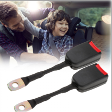 2 Front Seat Belt Buckle Ends