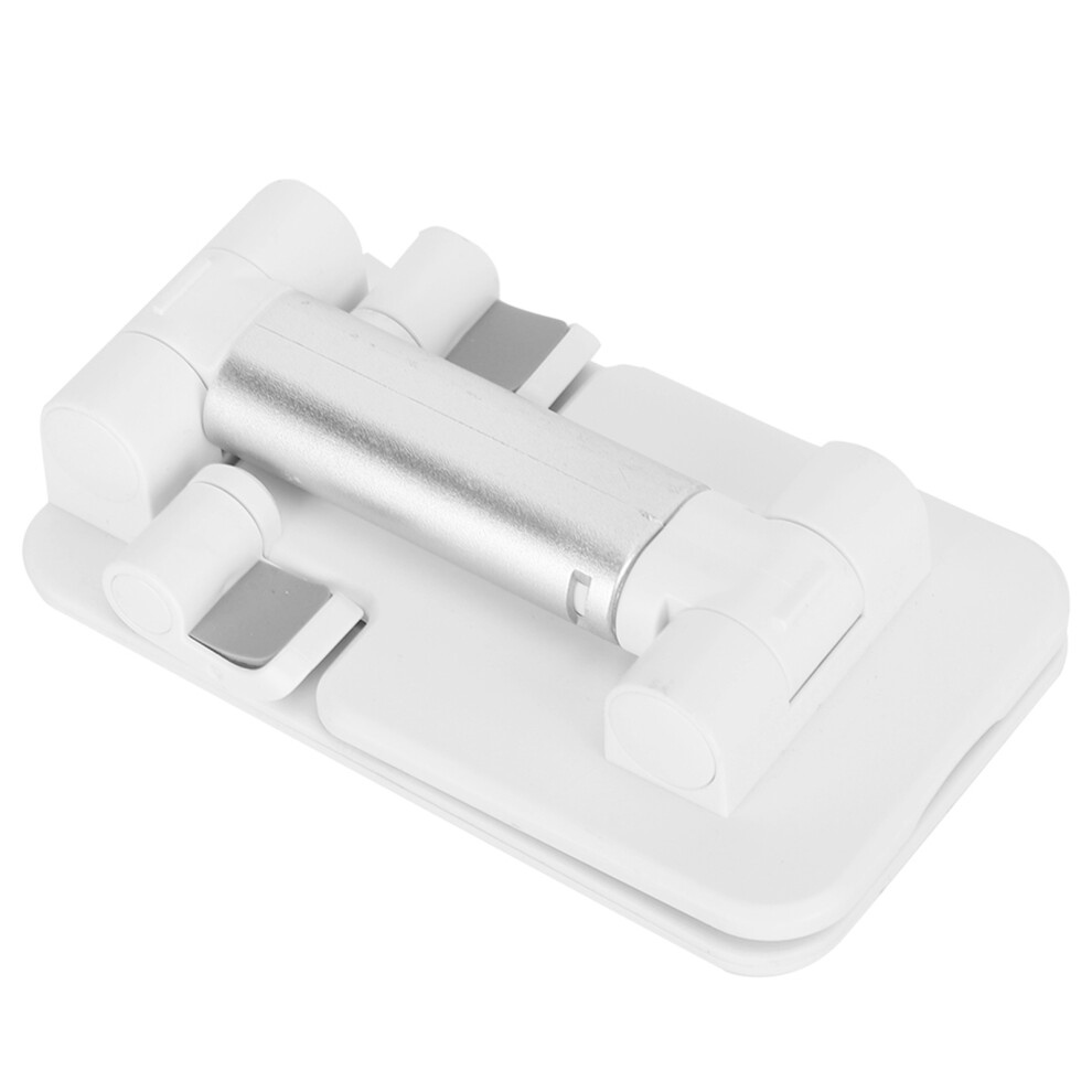 Adjustable Desktop Stand Holder Foldable Mirror Face Bracket For Mobile Phone Tabletwhite 6941323690544