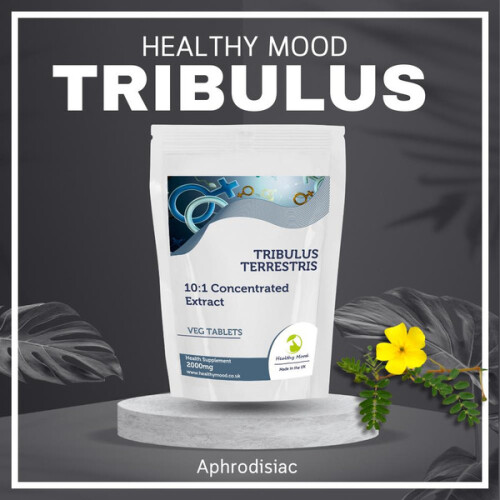 Tribulus Terrestris 200mg Testosterone Booster Tablets for Men 30ct 1