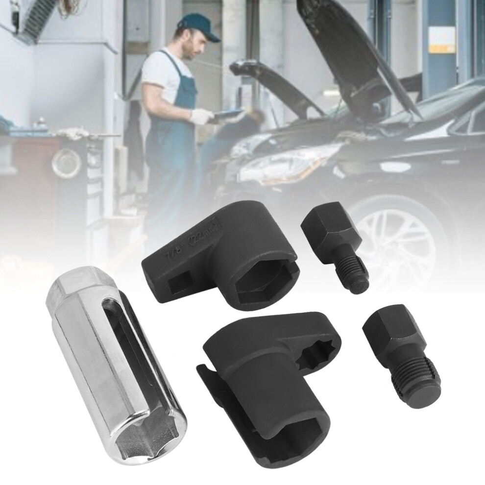 5Pcs Oxygen Sensor Socket Wrench Set 6 Point 22Mm 7/8In Oxygen Remover Installer Wrench Tool 9491323692606