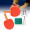 Reines Holz Doppelseite Abdeckungs-Table tennis Paddel Set, Stift & Shakehand-Griff 13