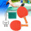 Reines Holz Doppelseite Abdeckungs-Table tennis Paddel Set, Stift & Shakehand-Griff 16