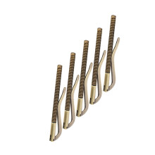 5Pcs Money Cash Clip Electroplated Steel High Hardness Spring 85mm for Leather WalletAntique Brushed