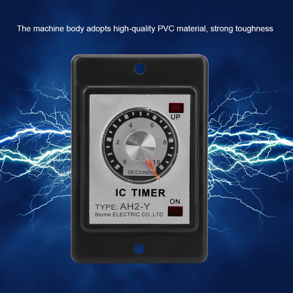 Berm Time Relay Electronic Relay Switches Timer Delay Timer Ah2-Y 10S 8431323695819