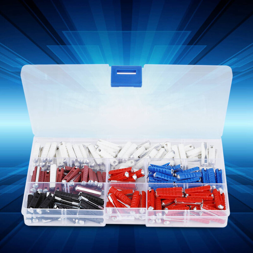 200Pcs Car Fuse Kit Car Torpedo Fuse Box Environmental Friendly Car Fuse Set 4691323696061