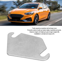 Edelstahl EGR-Abdeckplatte für Ford Fiesta 1.4/1.6, ohne Loch