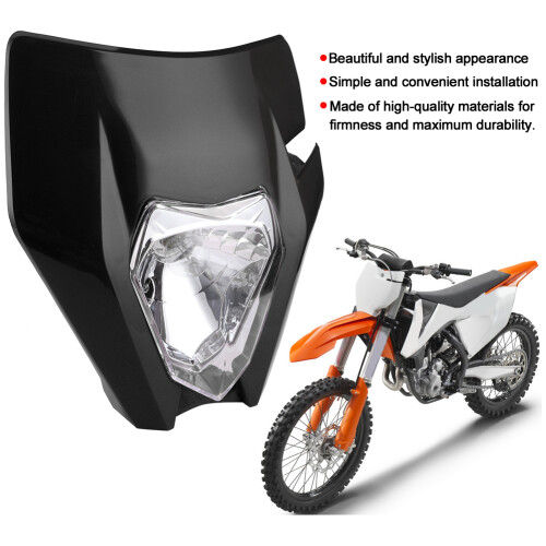 KTM 2017 Scheinwerferblende ABS groß 2