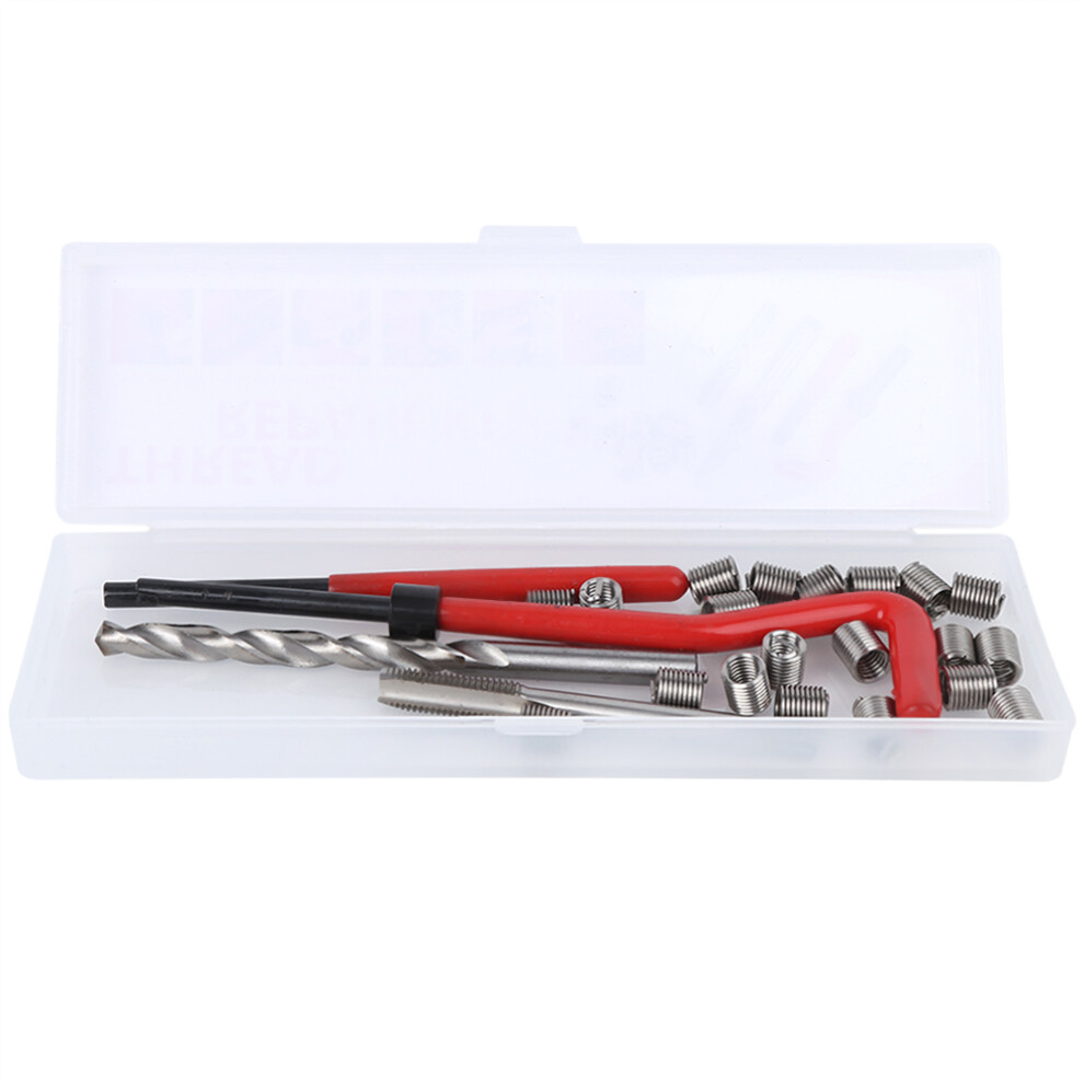 25pcs M6 Thread Repair Kit Thread Tap Drill Bit Damaged Threads Repair Tools-image-OPC-PHW9BHD-NEW