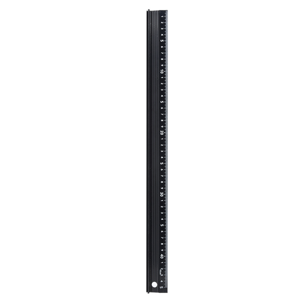 Cutting Ruler L Type Aluminum Alloy Measuring Tool Hardware Accessory For Length Measurement(L Type 45Cm ) 7891323700028