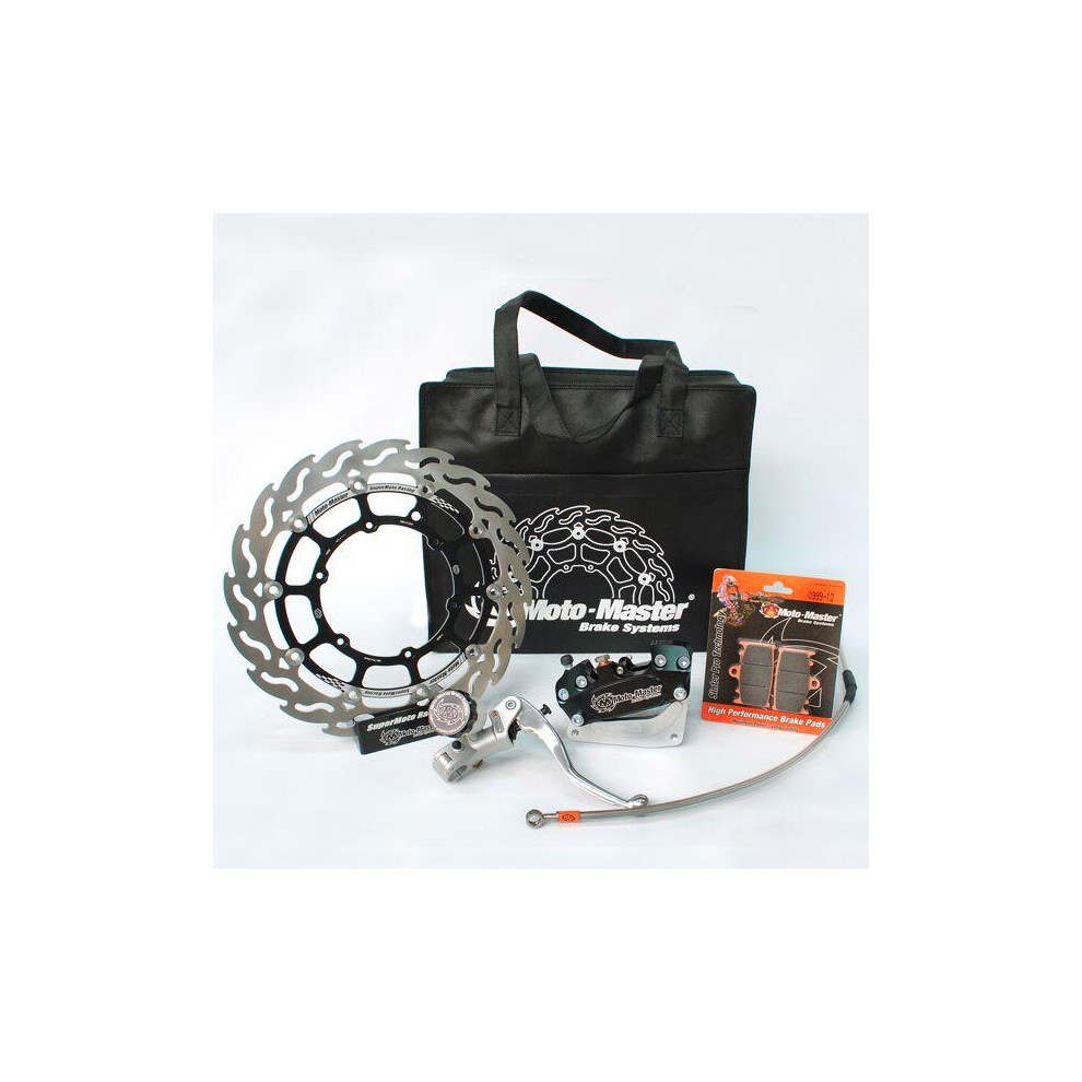 Moto Master Supermoto Racing Brake Kit For Kawasaki KX125 2006-2008 Front-image-OPC-PHW9BTF-NEW