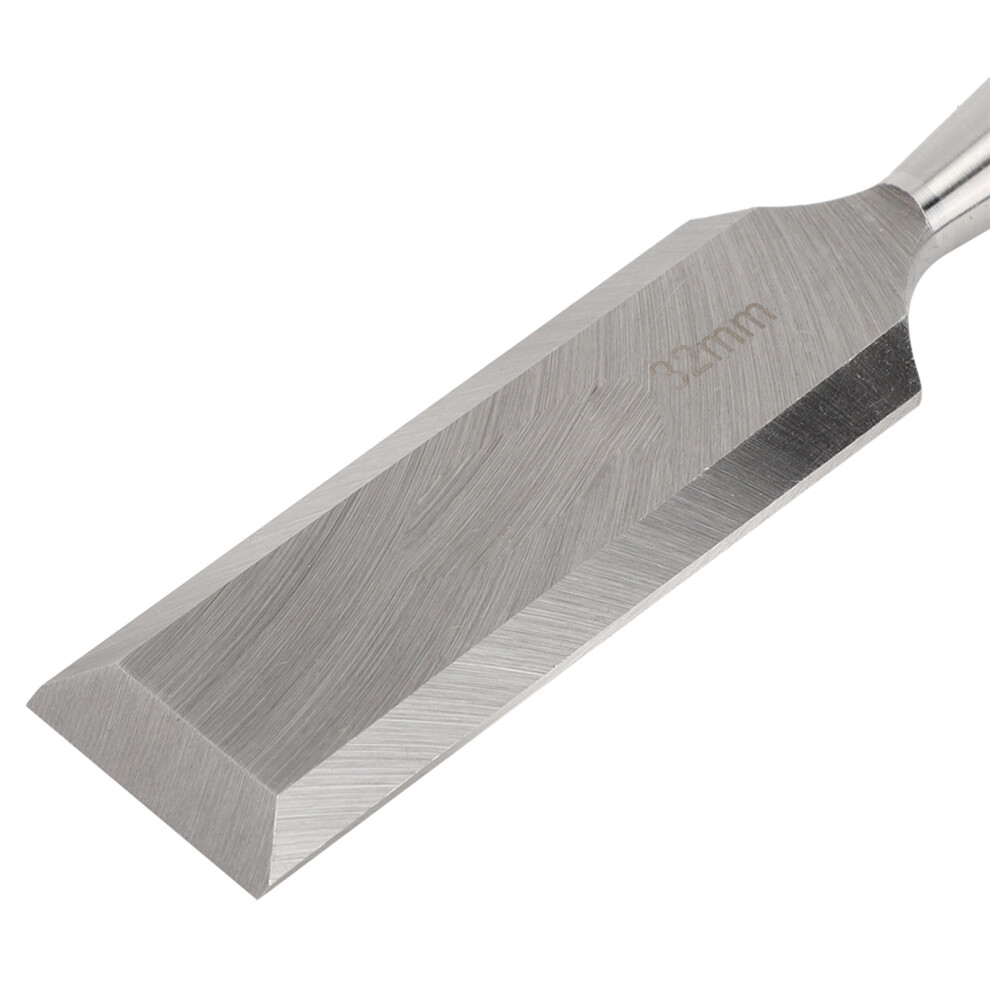 Flat Chisel Carpentry Tools Wooden Handle Cutting Tools Durable Industrial Accessory Cr V 32Mm 6911323697195
