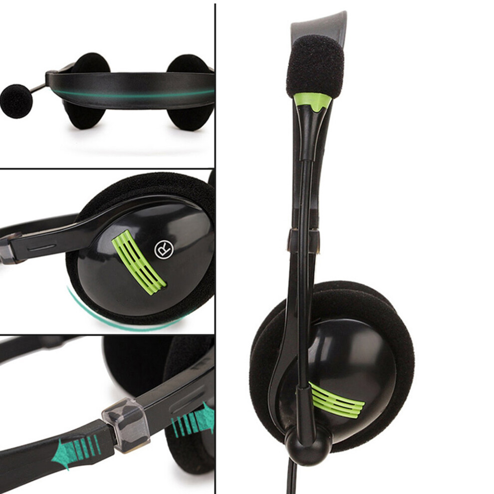 Sy440mv 3.5Mm Gaming Headset Head-Mounted For Laptop Computer Pc Earphone With Mic Wired Stereo Headphones 9371323703055