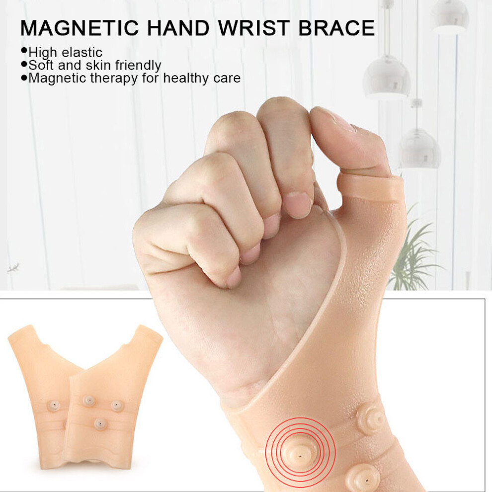 SEBS Wrist Brace Magnetic Pain Relief Soft High Elastic Hand Wrist Support