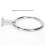 Wall Mounted Towel Ring Stainless Steel Bathroom Round Towel Rack Holders Accessory 3