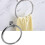 Wall Mounted Towel Ring Stainless Steel Bathroom Round Towel Rack Holders Accessory 5