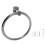 Wall Mounted Towel Ring Stainless Steel Bathroom Round Towel Rack Holders Accessory 2