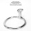 Wall Mounted Towel Ring Stainless Steel Bathroom Round Towel Rack Holders Accessory 6