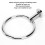 Wall Mounted Towel Ring Stainless Steel Bathroom Round Towel Rack Holders Accessory 4
