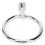 Wall Mounted Towel Ring Stainless Steel Bathroom Round Towel Rack Holders Accessory 8