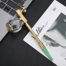 Dual Purpose Brass Water Smoke Pipe Portable Mini Water Pipe Filter Smoking Supplies(107 )