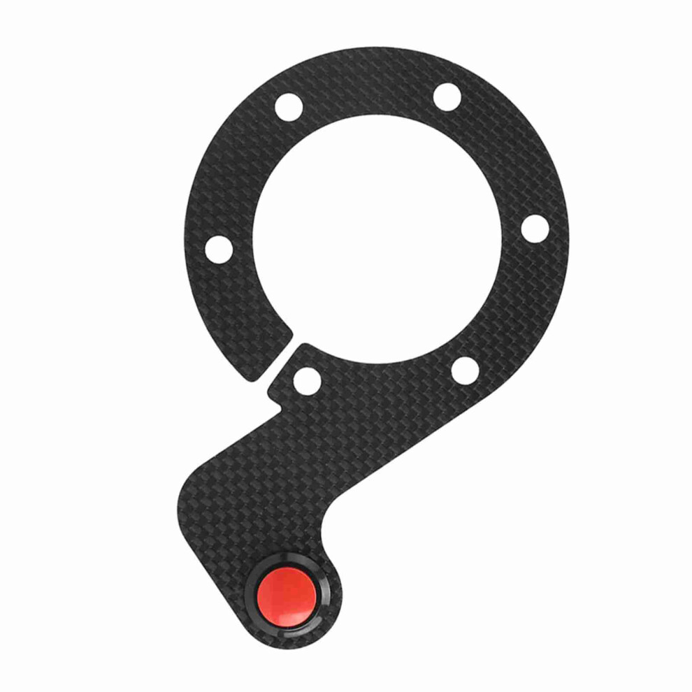 Carbon Fiber External Horn Button Kits For Momo/Omp/Nardi/Sparco 6 Bolts Steering Wheelsingle Button 4921323706034