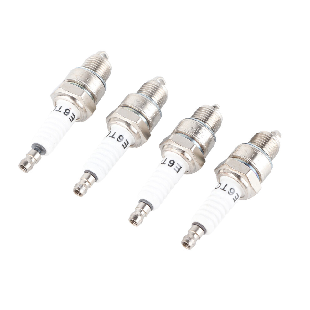 4Pcs 2ÂStroke Spark Plug Fit For Pw50 Pw80 Pw60 Lt50 Lt80 Scooter Motorcycle E6tc 7891323705832