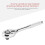 Quick Release Ratchet Wrench 45 Teeth Adjustable Chromed Sleeve Socket Spanner Square Head Professional Hand Tools1/2in 4
