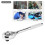 Quick Release Ratchet Wrench 45 Teeth Adjustable Chromed Sleeve Socket Spanner Square Head Professional Hand Tools1/2in 13