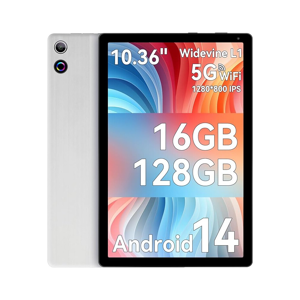 Ainmel 10 Inch Android 14 Tablet, 16Gb Ram, 128Gb Rom (Expandable To 1Tb), Octa-Core Processor, 1280 * 800 Ips Hd Touchscreen, 5G 1234569871255