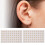 Magnetic Therapy Sticker Far Infrared Auricular Acupoint Magnet Treatment Patch 8