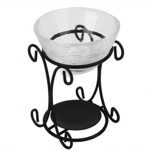 Iron Aroma Ofen Räuchergefäß 80ml Schwarzer Diffusor für ätherische Öle 2