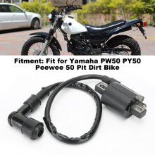 Ignitionn Coil Spark Plug Lead Fit for Yamaha PW50 PY50 Peewee 50 Pit Dirt Bike