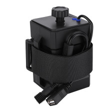Portable Lithium Battery Pack Case Waterproof Box Cover for Bike Light Headlamp