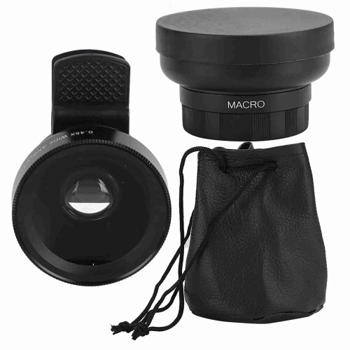 Clip-on 0.45X Wide Angle 12.5 Times Camera HD Macro Lens for Smart Mobile Phone 1