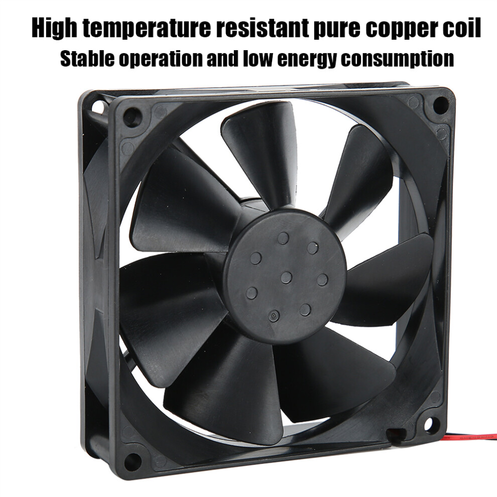 Fan 24V 0.20A 9Cm Double Balls Cooling Fan For Frequency Converter / Electric Welding Machine 8441323713055