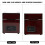 Automatic Watch Winder Box Display Storage Box for Wristwatch Mechanical Watch 100‑240V 4