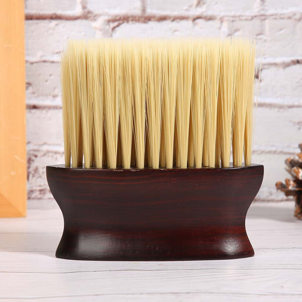 Professional Neck Face Hair Remover Brush Fiber Hair Dust Cleaning Sweeping Brush