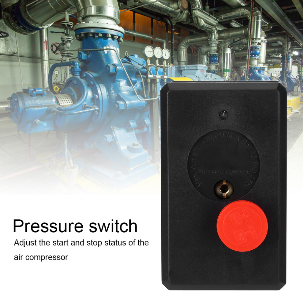 Pressure Switch Vertical Three Phase 380V 8Kg Mechanical Accessory Single Hole Pneumatic Tool Fb-31 8491323717799