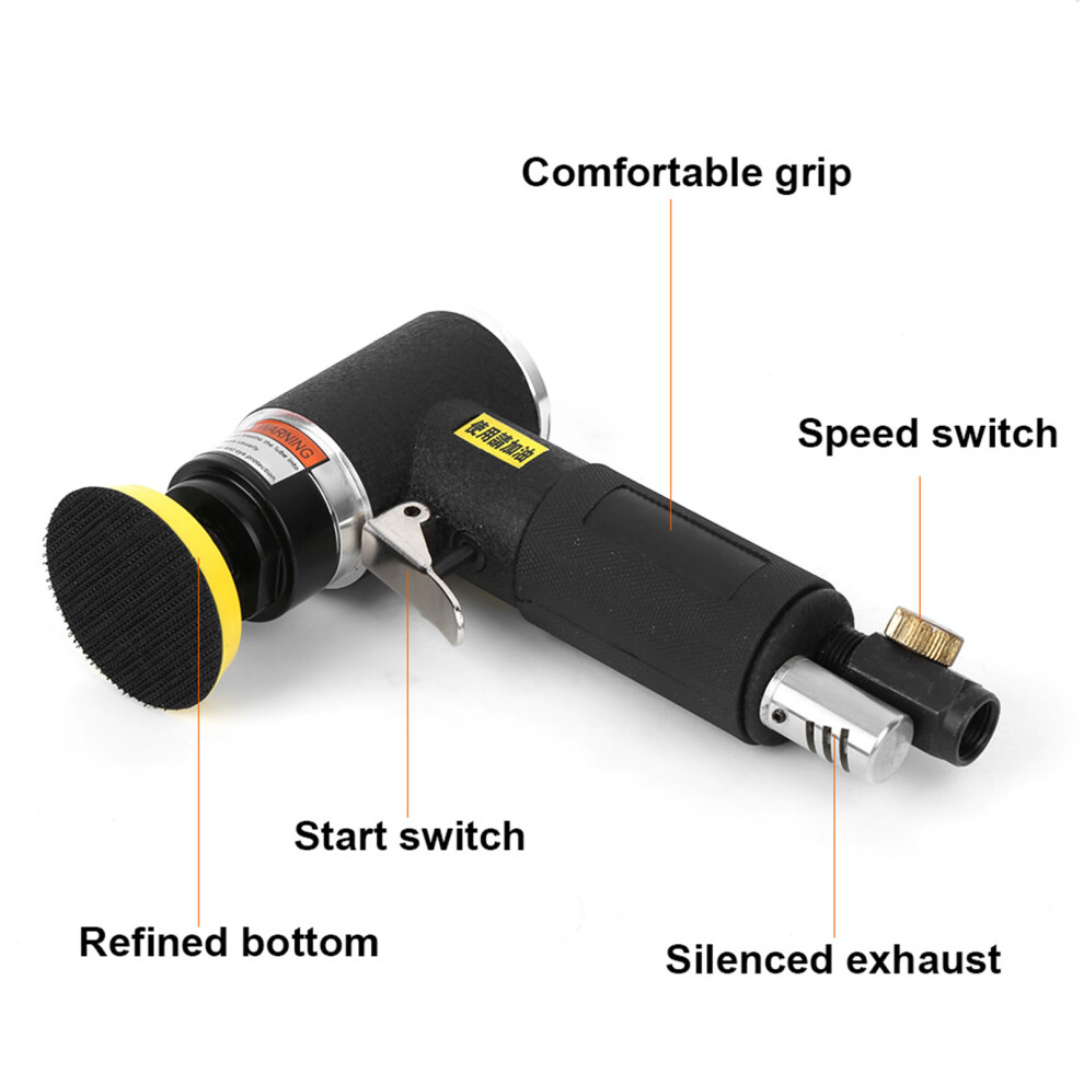 Pneumatic Grinding Machine Hardware Pneumatic Polisher Air Sander Waxing Grinding Tools 4621323718234