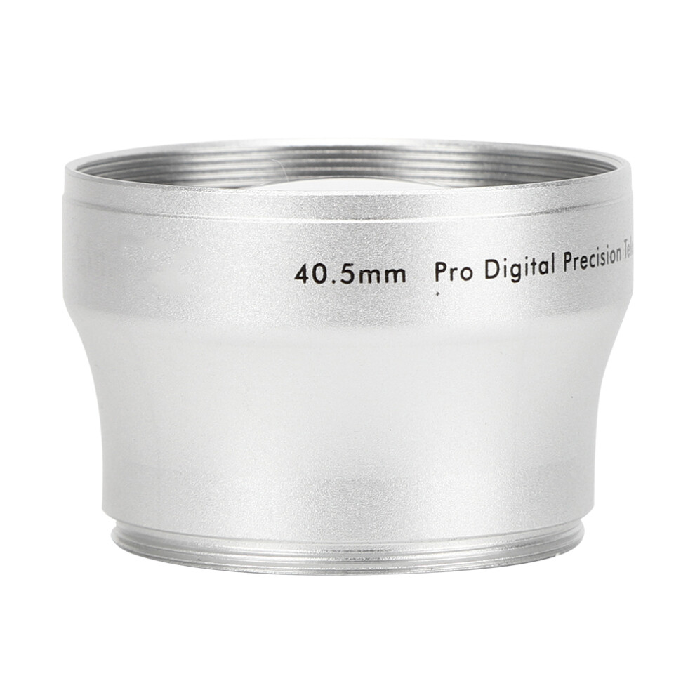 40.5Mm 2X Aluminum Alloy Magnification Additional Lens For All 40.5Mm Opening Diameter Camera Lenses Black 4151323719813