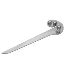 Edelstahl-Zentralmaßstab, 150 mm Markierungswerkzeug für Metallbearbeitung