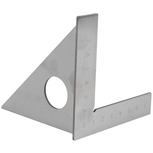 Edelstahl Holzarbeiten Winkelmesser 90/45 Messlineal 1
