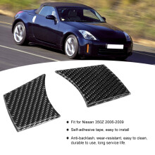 Interior Frame Decorative Stickers In Carbon Fiber Style For2003-2008Nissan350Z Trim Cover Car Accessories Easy To Clean Anti Backlash Self